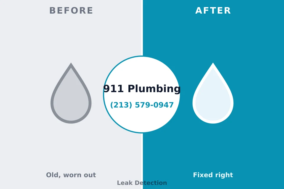 Before and after: plumbing company Rockford, OH